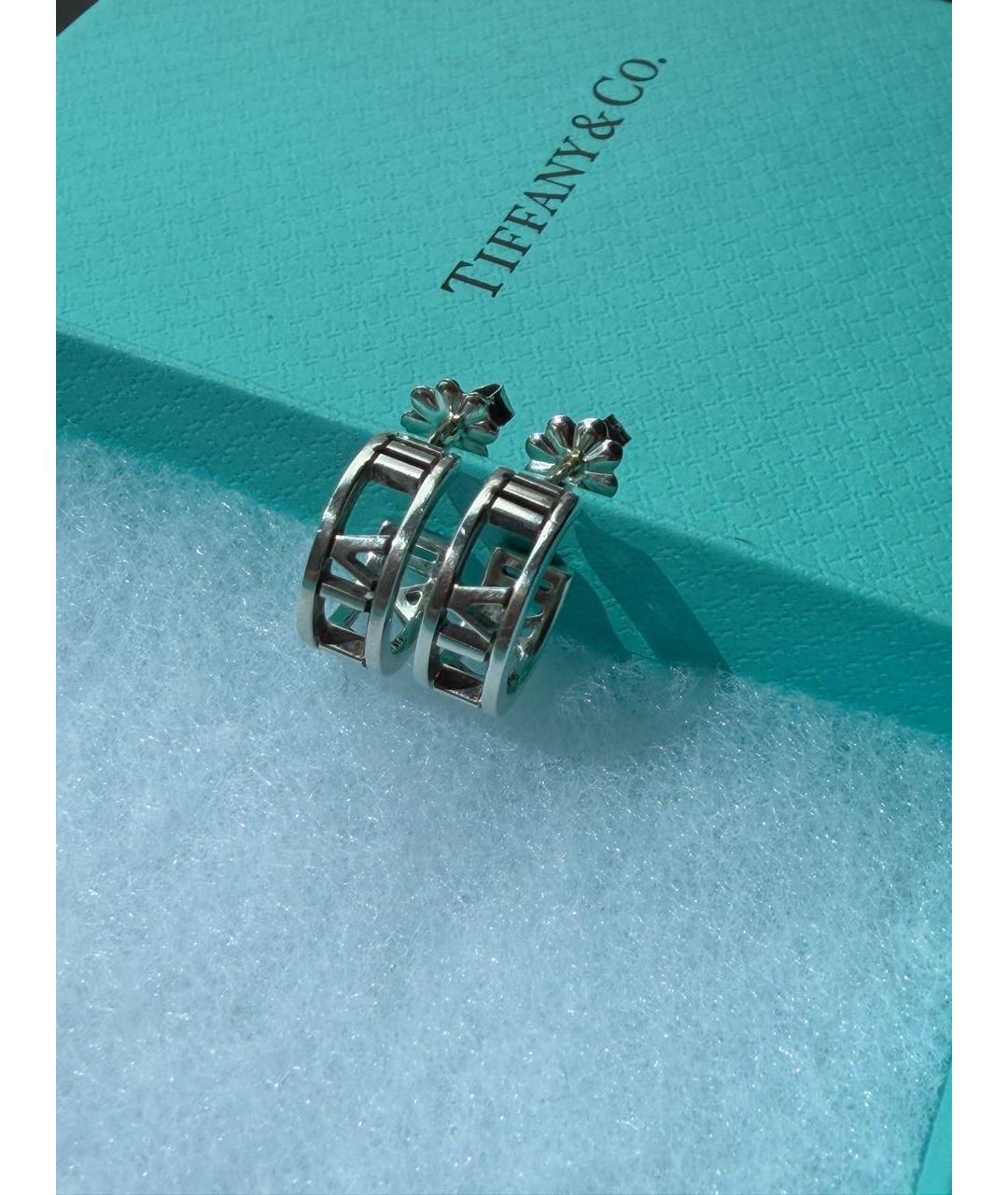 TIFFANY&CO Серебряные серебряные серьги, фото 2