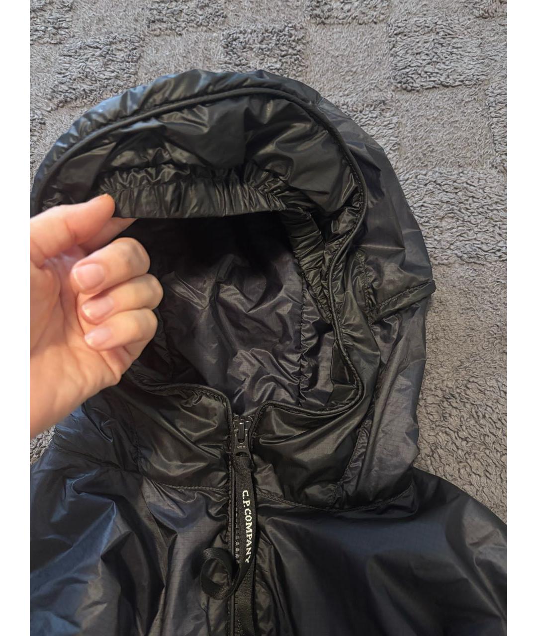 CP COMPANY Черная полиамидовая куртка, фото 8