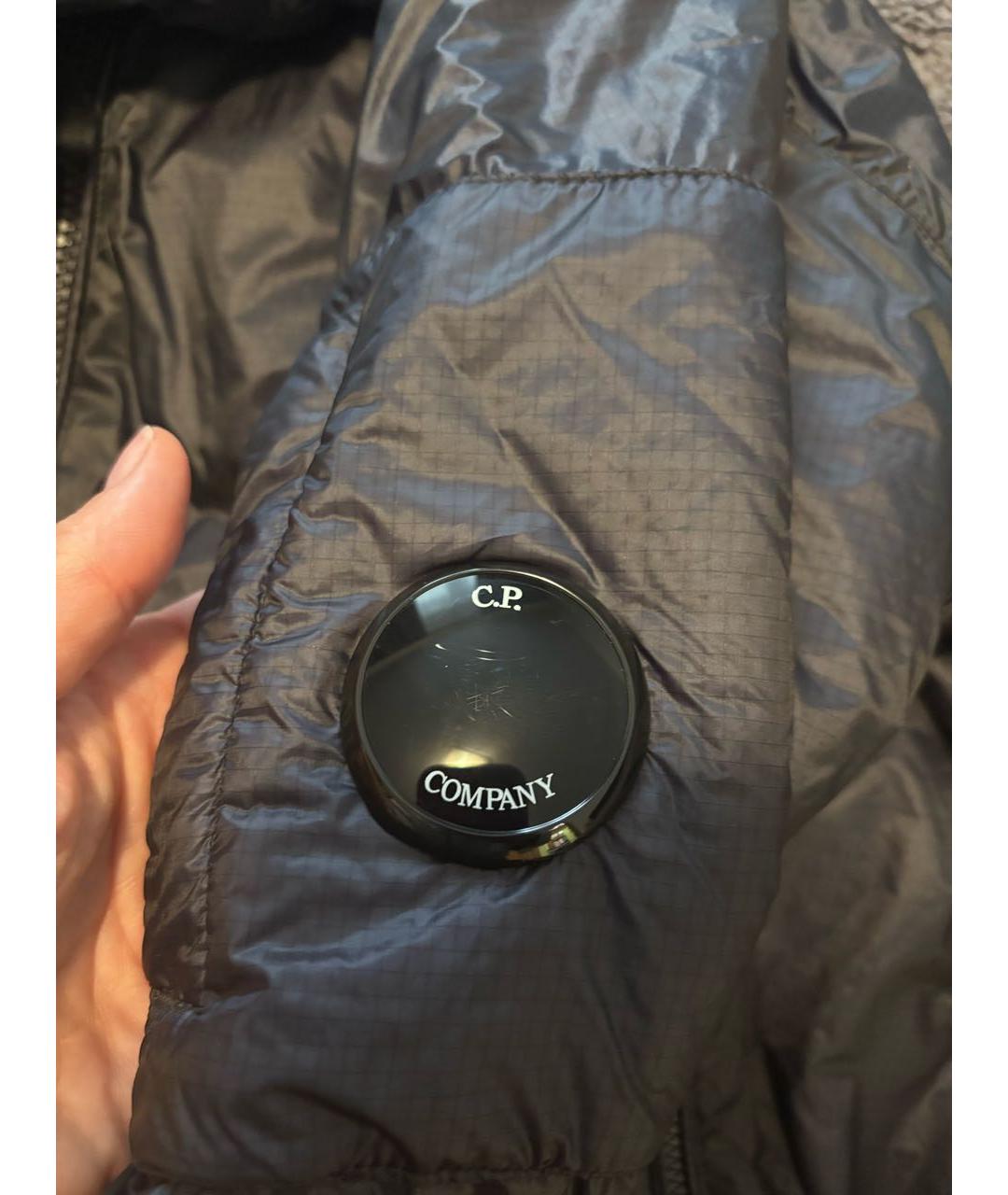 CP COMPANY Черная полиамидовая куртка, фото 4