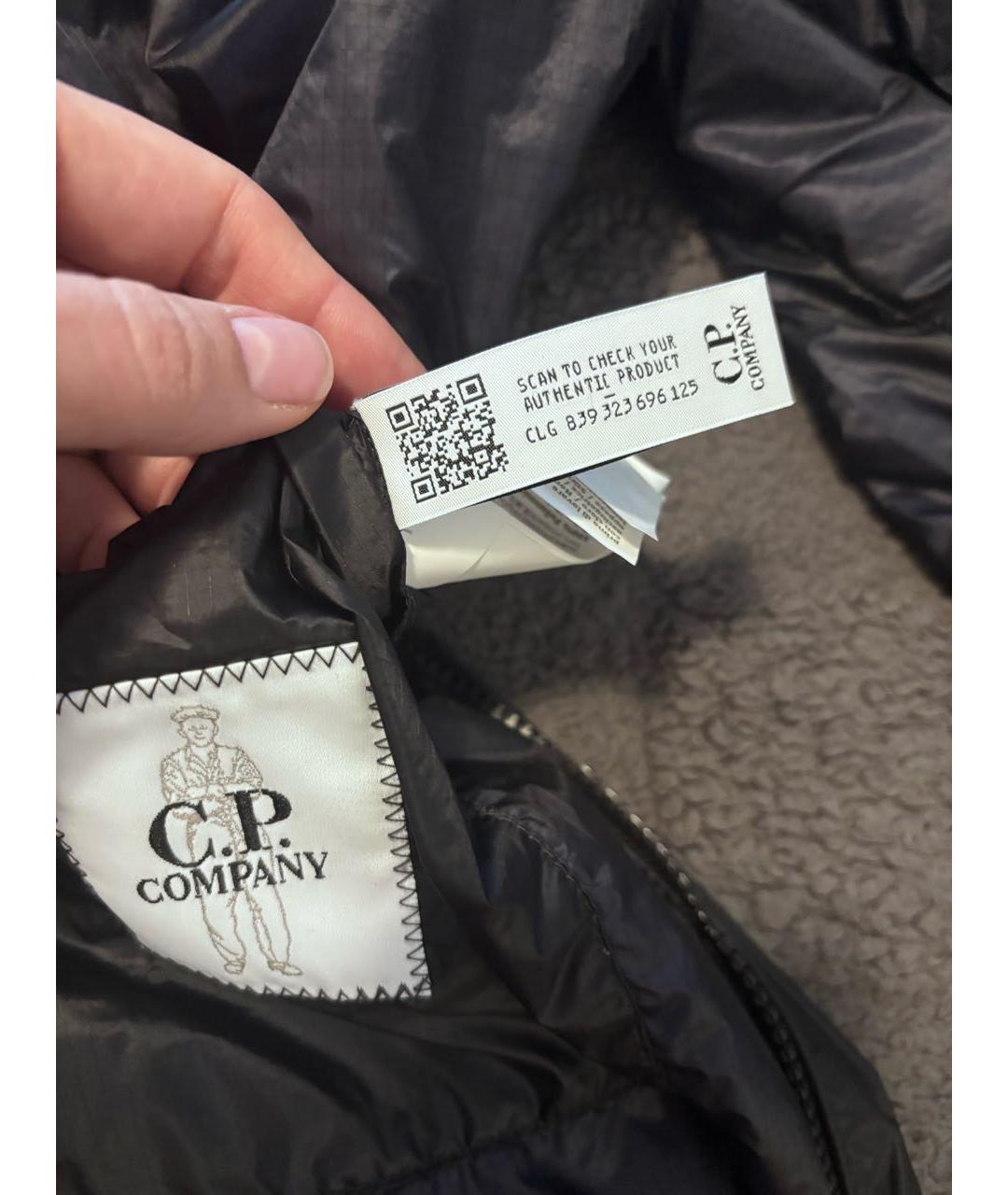 CP COMPANY Черная полиамидовая куртка, фото 6