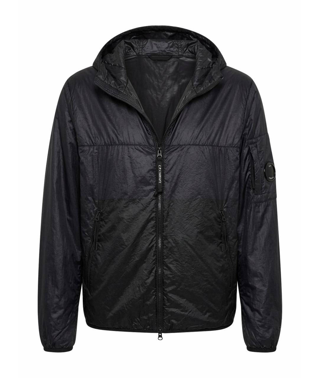 CP COMPANY Черная полиамидовая куртка, фото 1