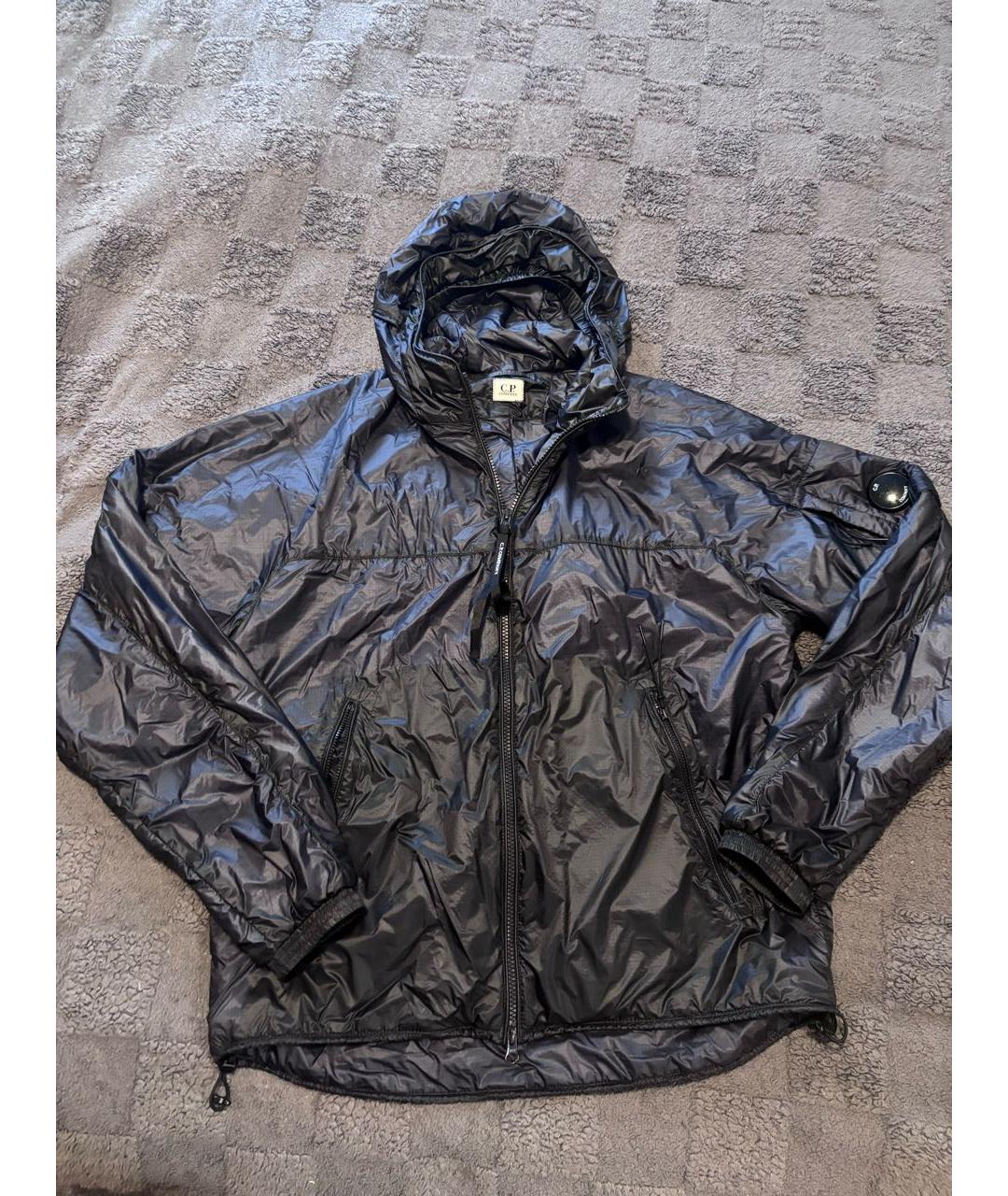 CP COMPANY Черная полиамидовая куртка, фото 3
