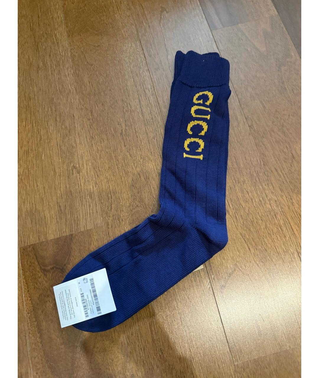 GUCCI Синие носки, чулки и колготы, фото 6