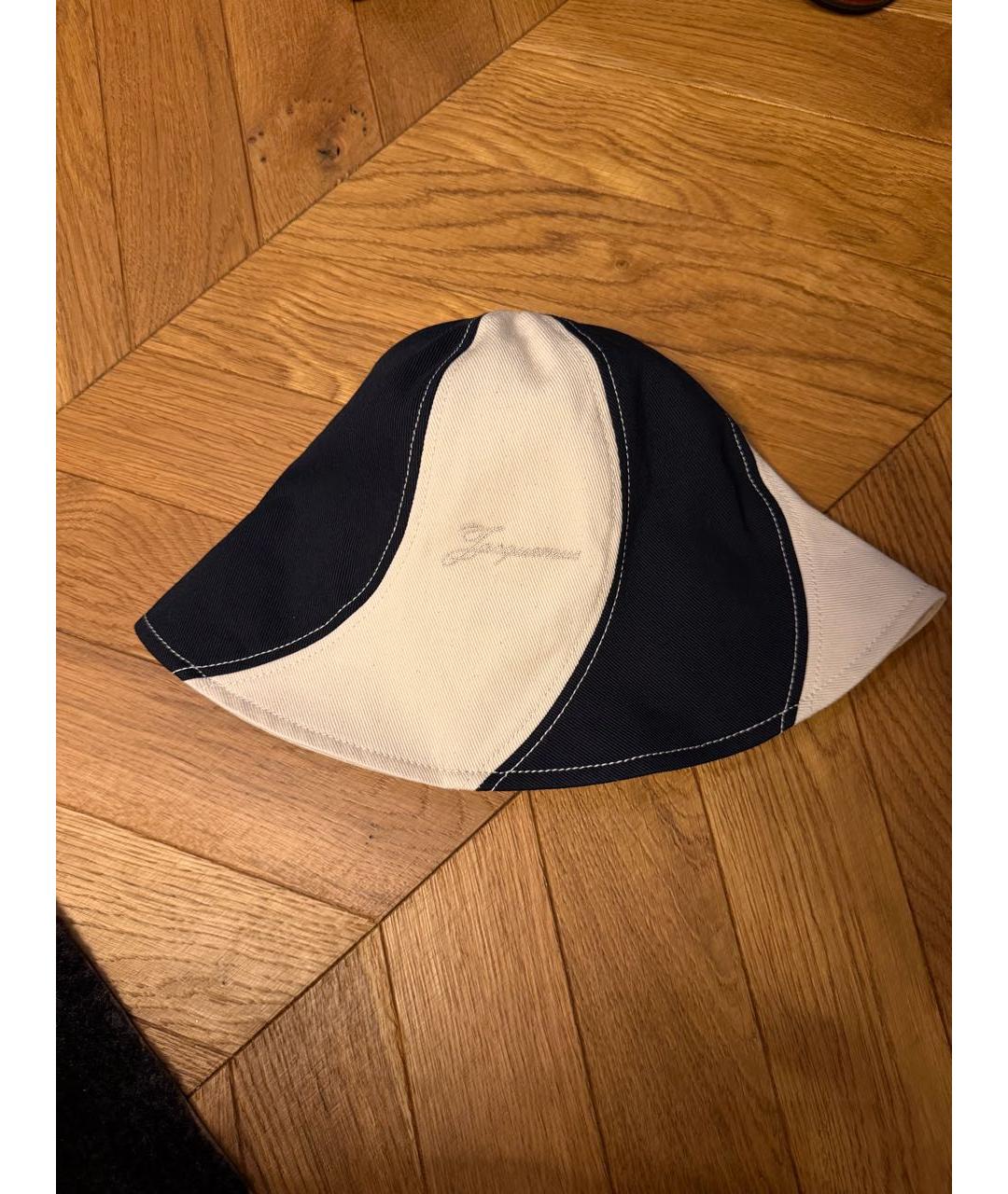 JACQUEMUS Бежевая хлопковая панама, фото 2