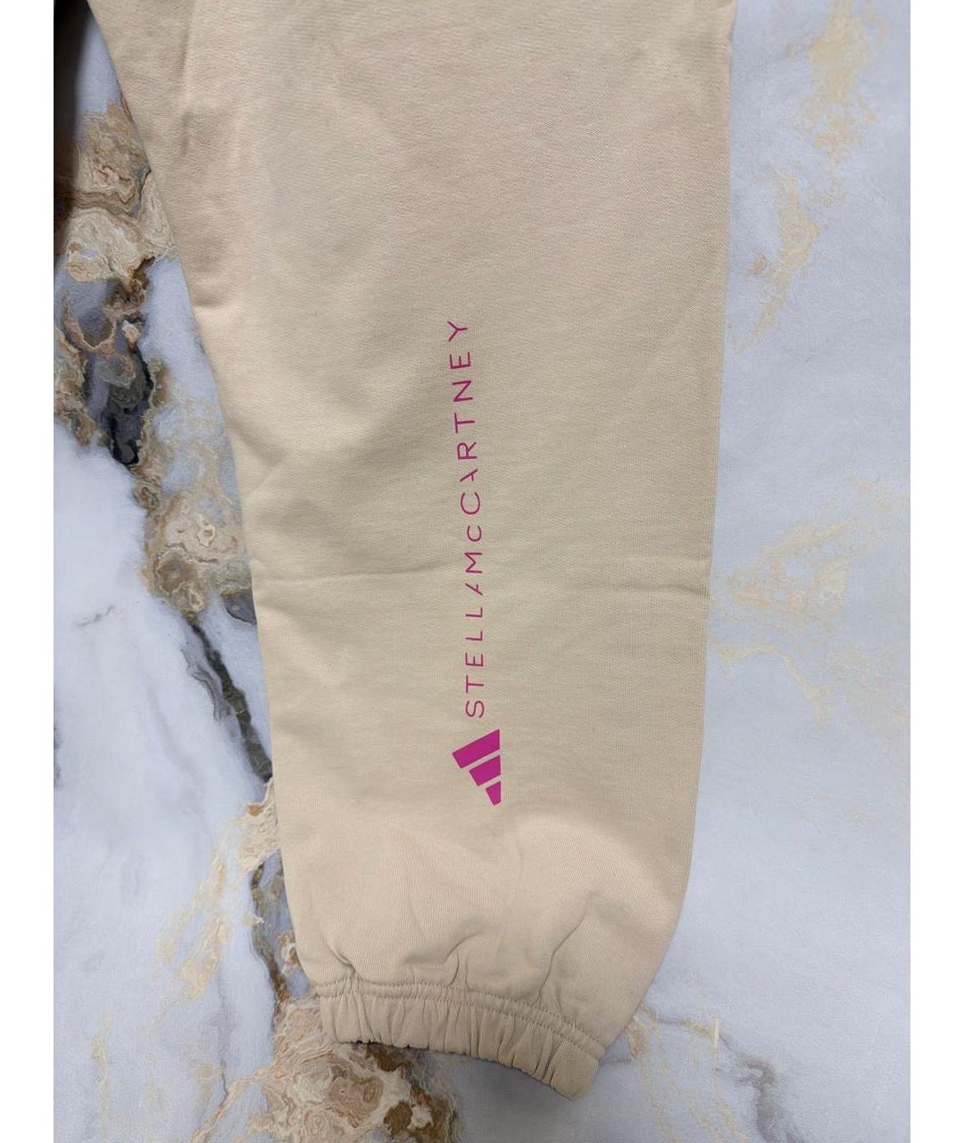 ADIDAS BY STELLA MCCARTNEY Бежевые спортивные брюки и шорты, фото 6