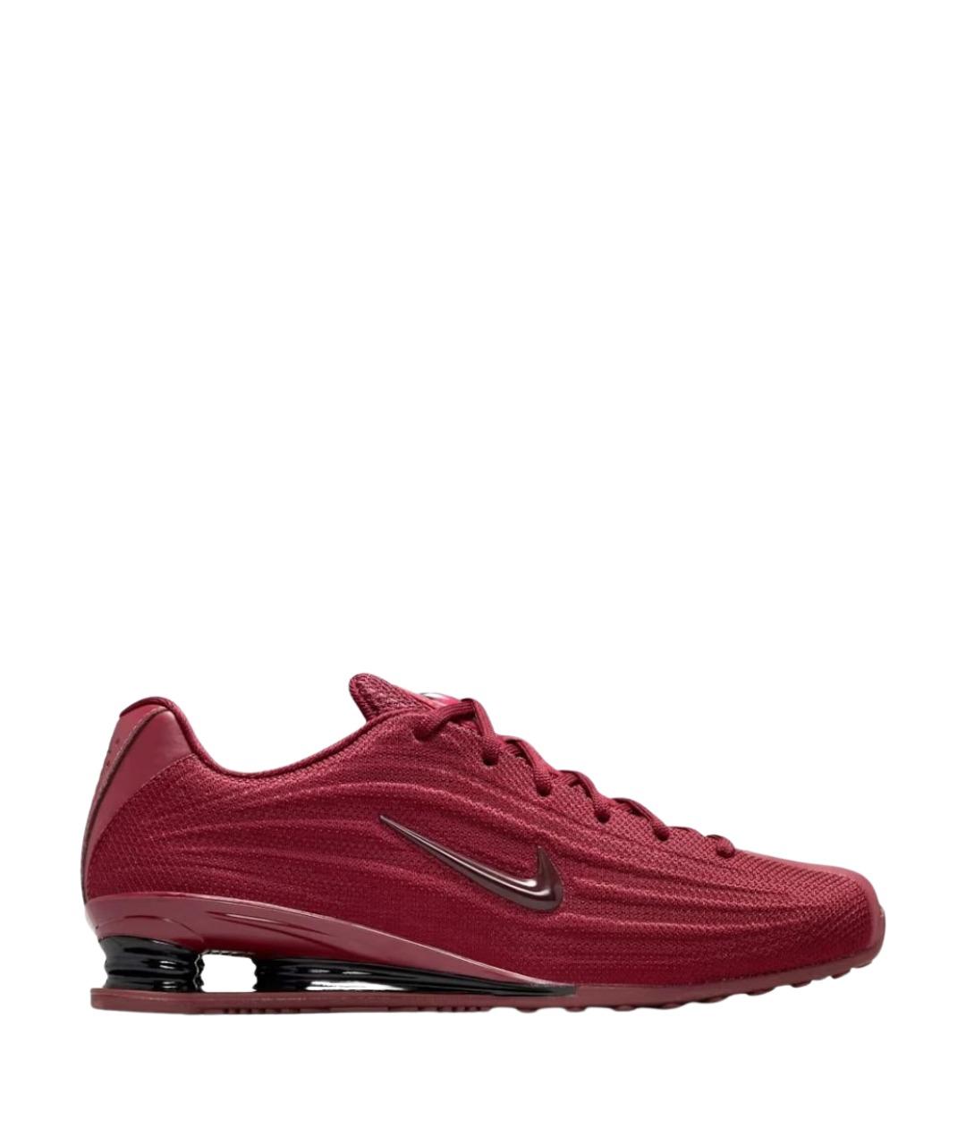 NIKE Бордовые синтетические кроссовки, фото 1