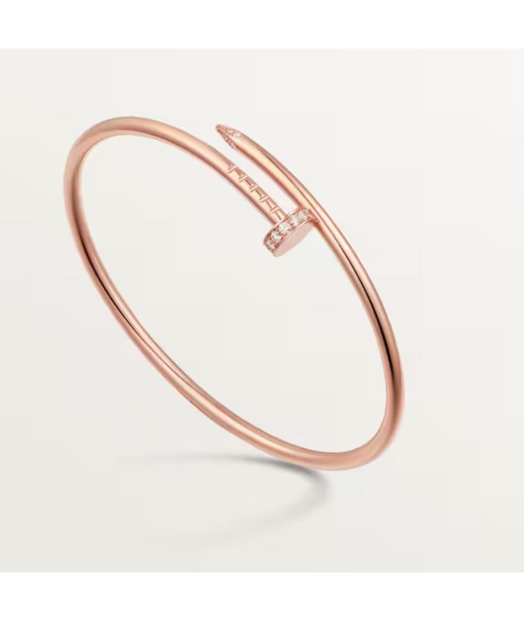 CARTIER Розовый браслет из розового золота, фото 3