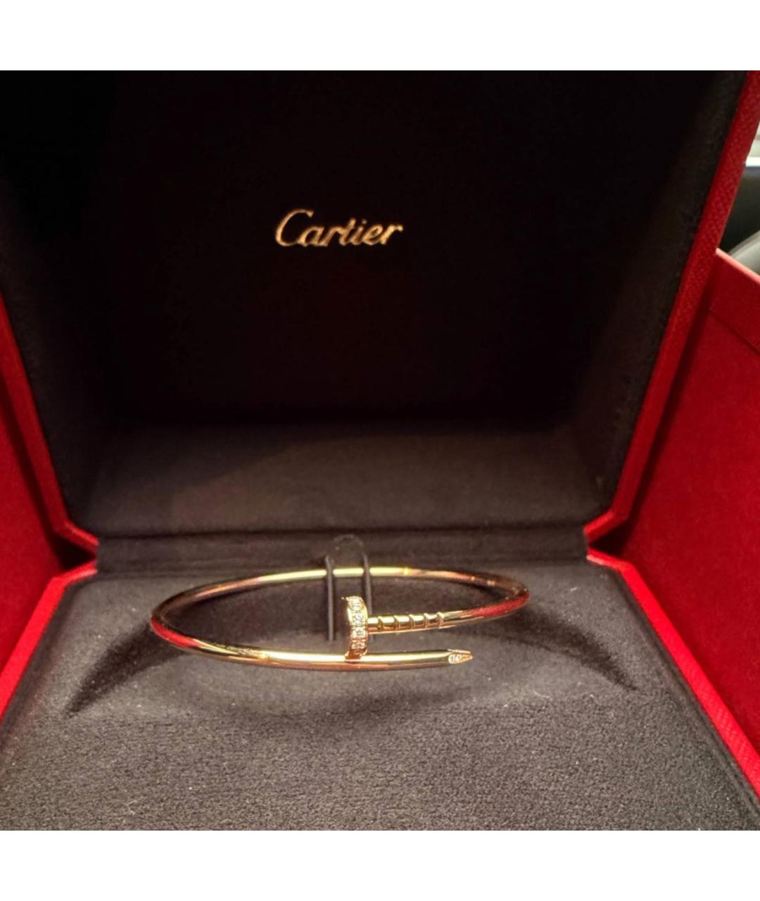 CARTIER Розовый браслет из розового золота, фото 4