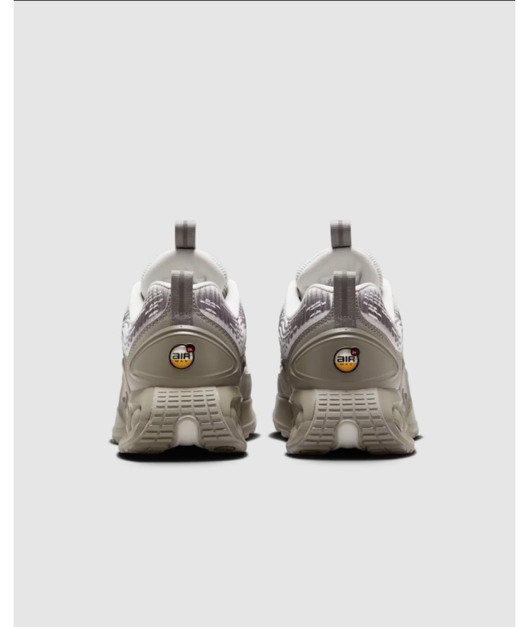NIKE Бежевые кожаные низкие кроссовки / кеды, фото 7
