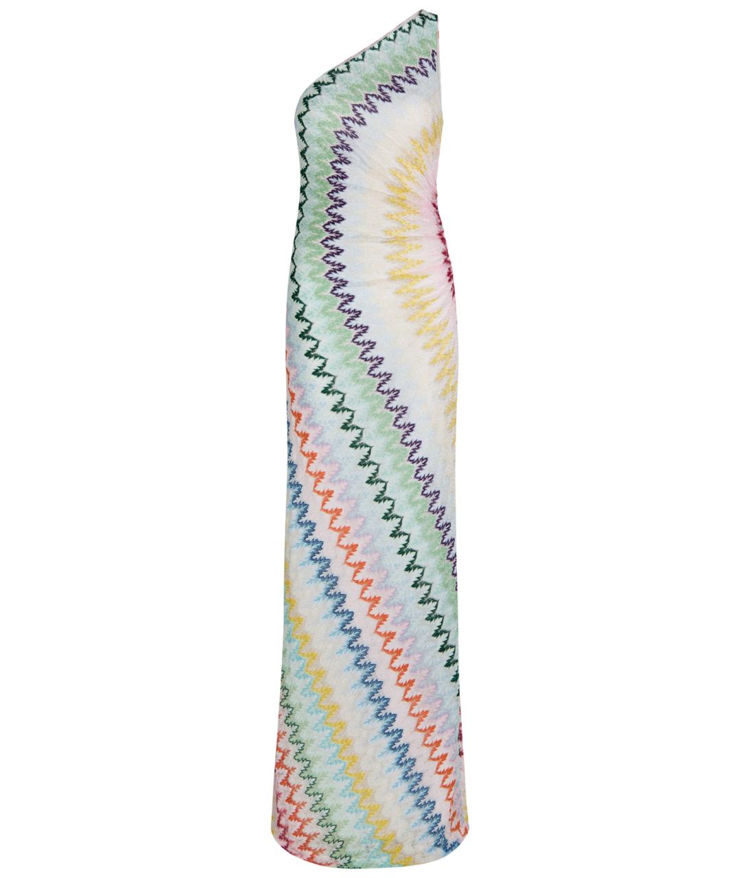 MISSONI Мульти вискозное коктейльное платье, фото 1