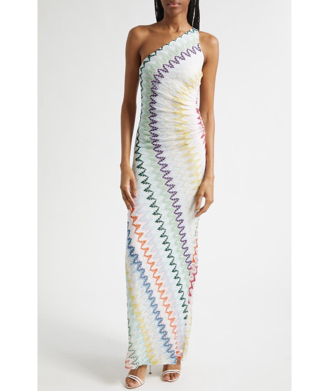 MISSONI Мульти вискозное коктейльное платье, фото 9