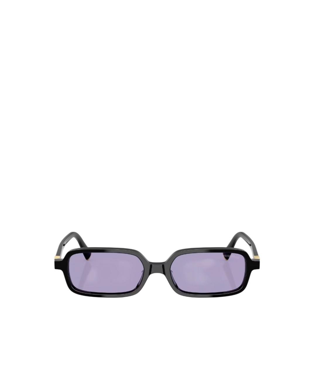 MIU MIU Черные солнцезащитные очки, фото 2