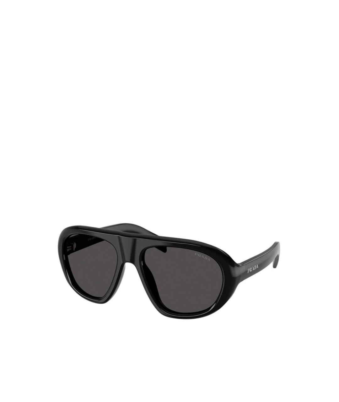 PRADA Черные солнцезащитные очки, фото 1