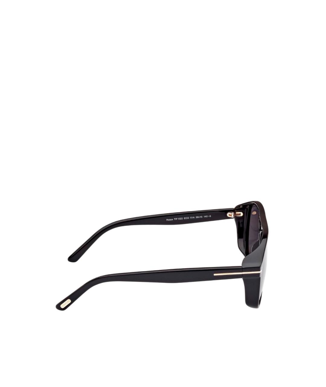 TOM FORD Черные солнцезащитные очки, фото 3