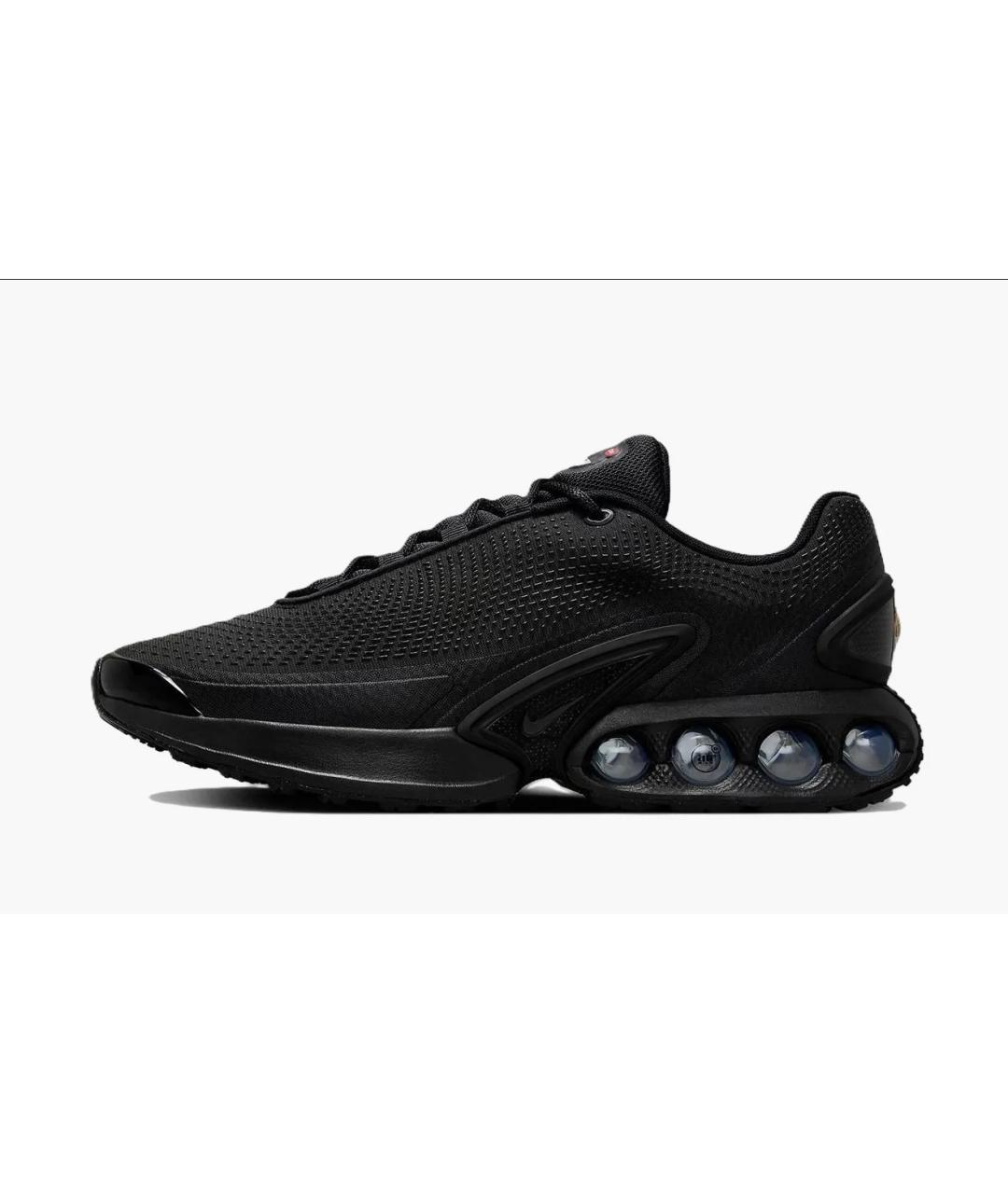 NIKE Черные кожаные низкие кроссовки / кеды, фото 8