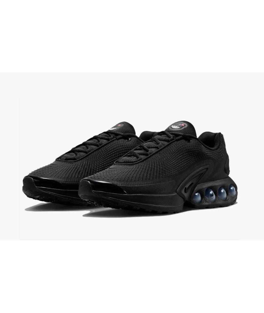 NIKE Черные кожаные низкие кроссовки / кеды, фото 2