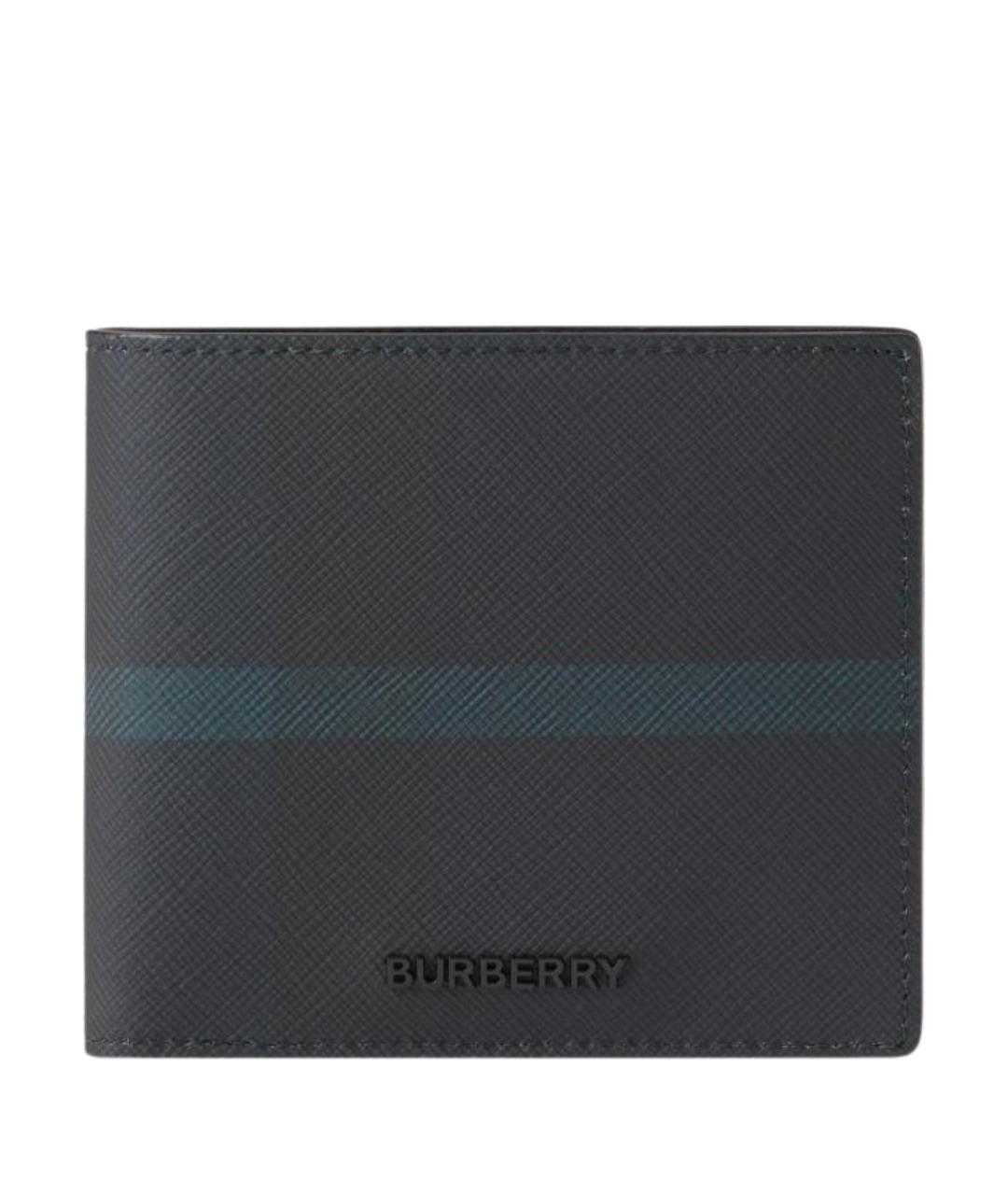 BURBERRY Темно-синий кошелек, фото 1