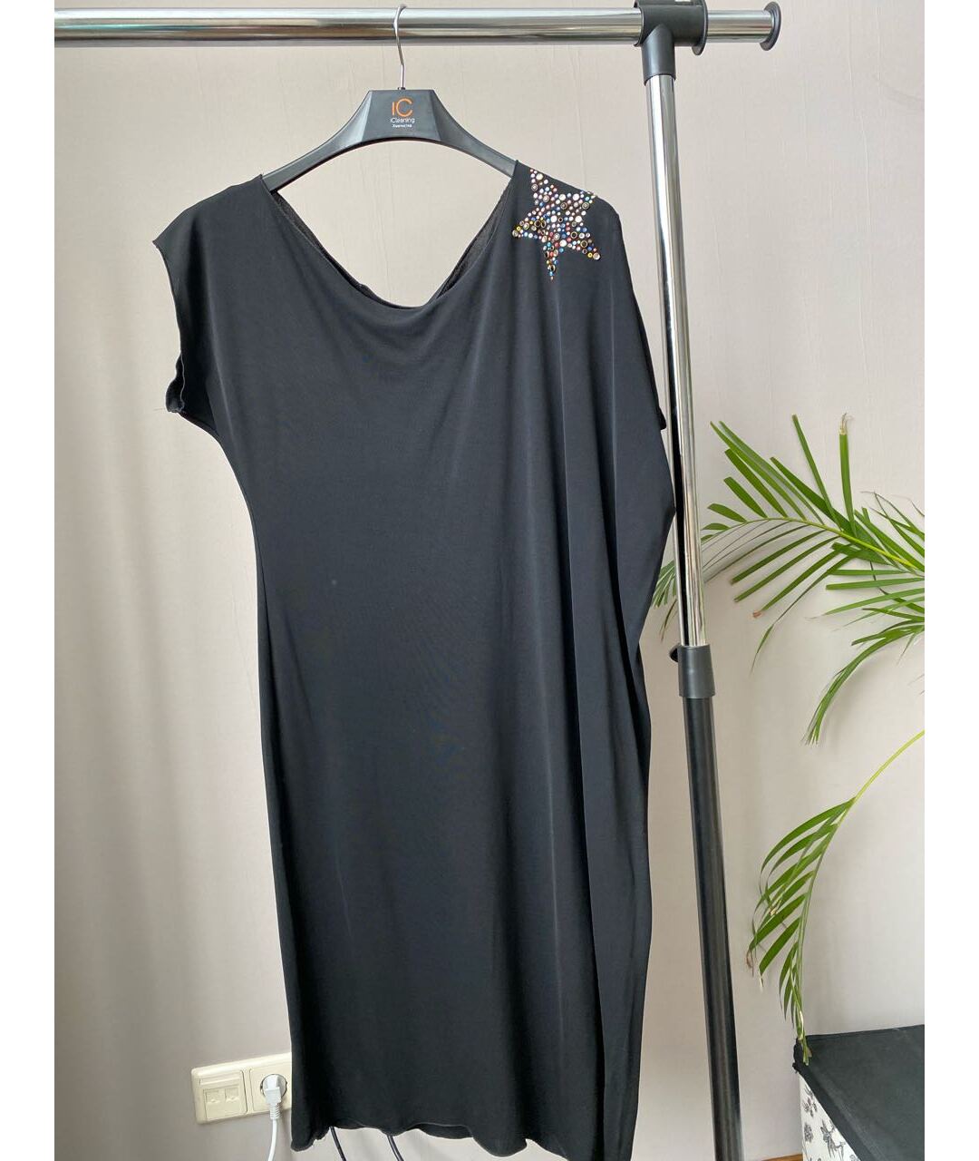 YVES SAINT LAURENT VINTAGE Черное коктейльное платье, фото 4