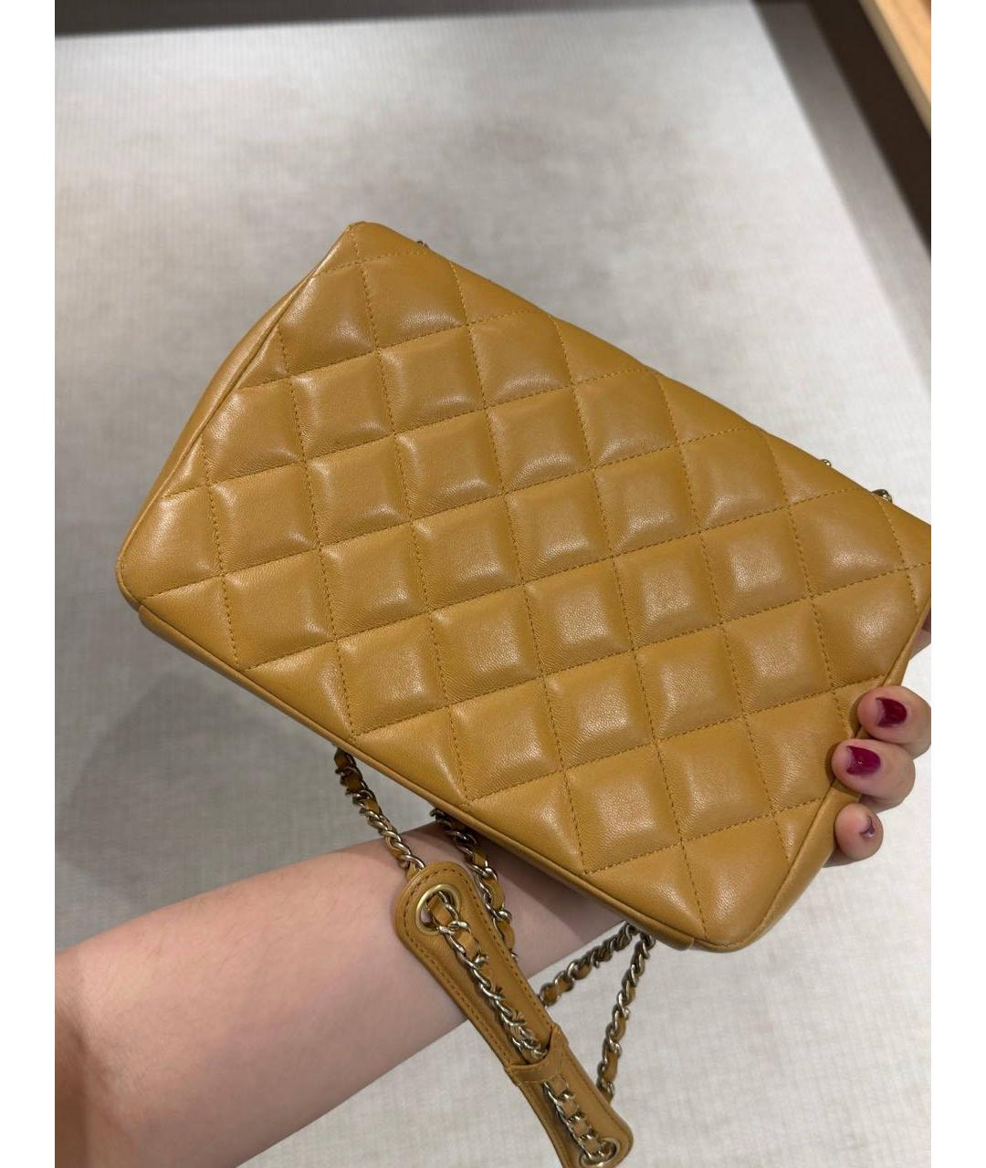 CHANEL Кожаная сумка через плечо, фото 3