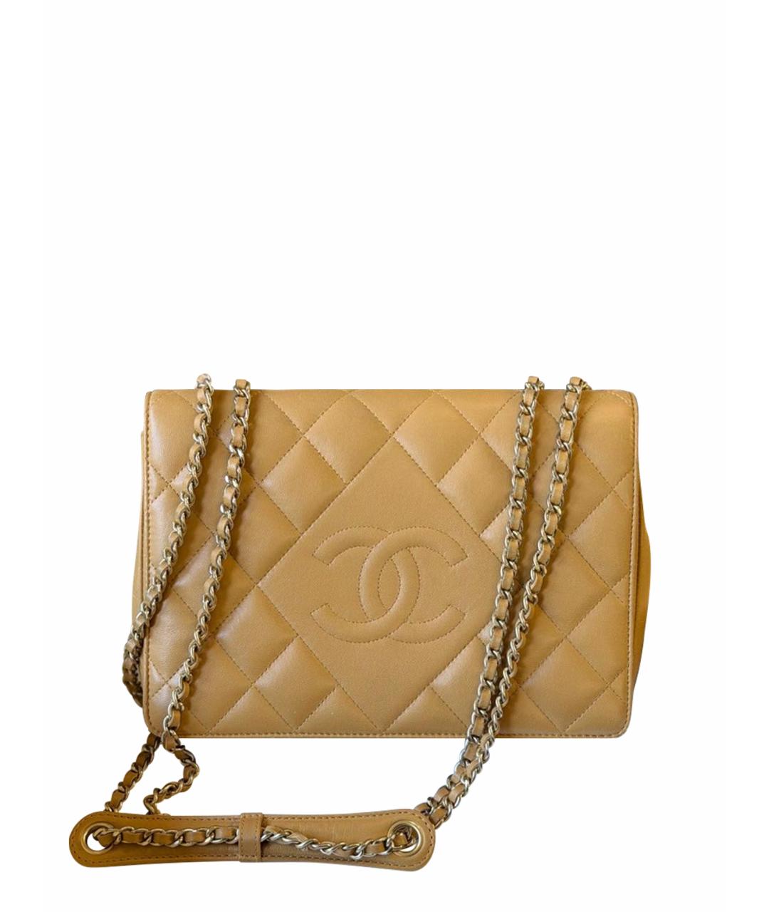 CHANEL Кожаная сумка через плечо, фото 1
