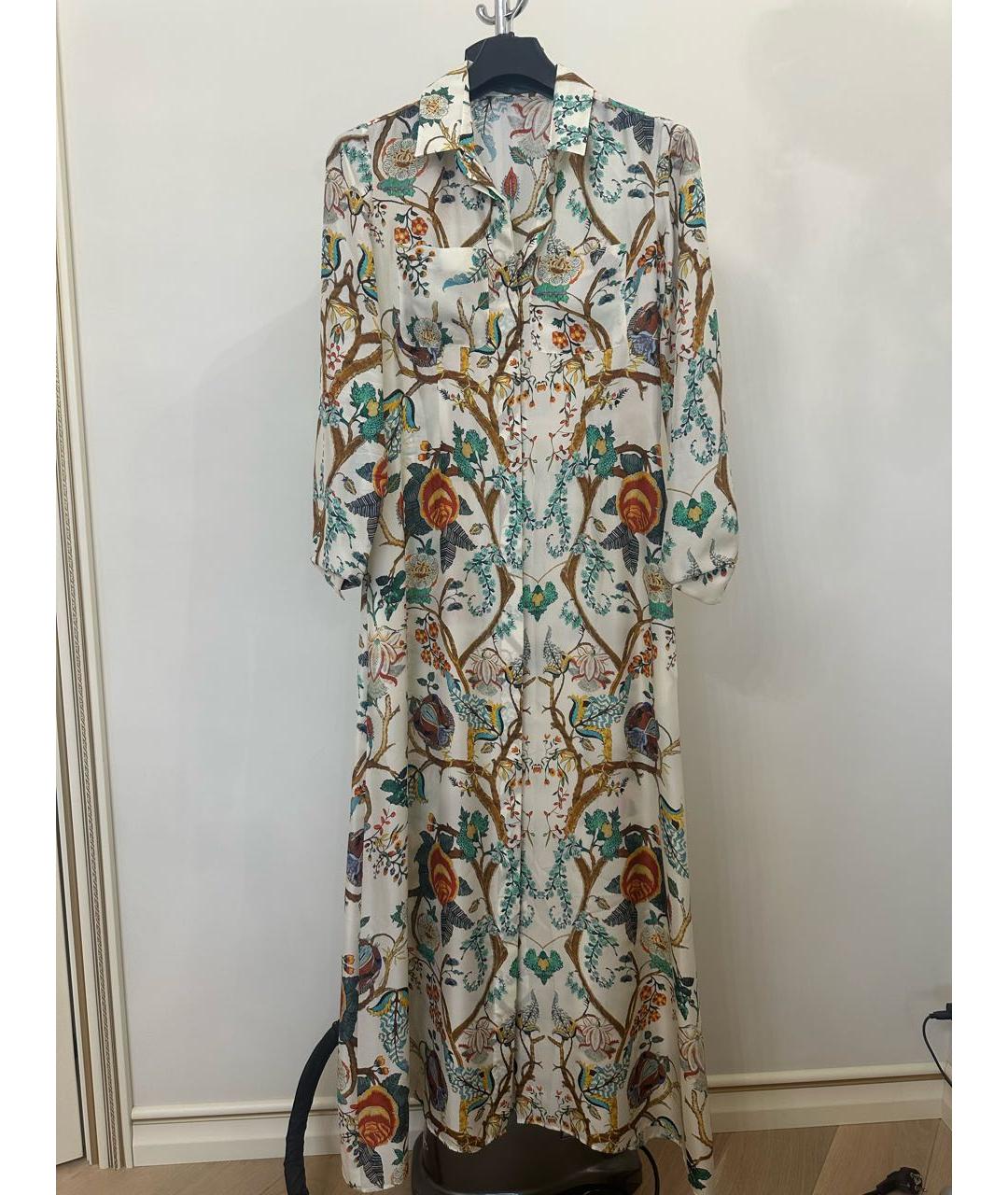 ALBERTA FERRETTI Шелковое платье, фото 4