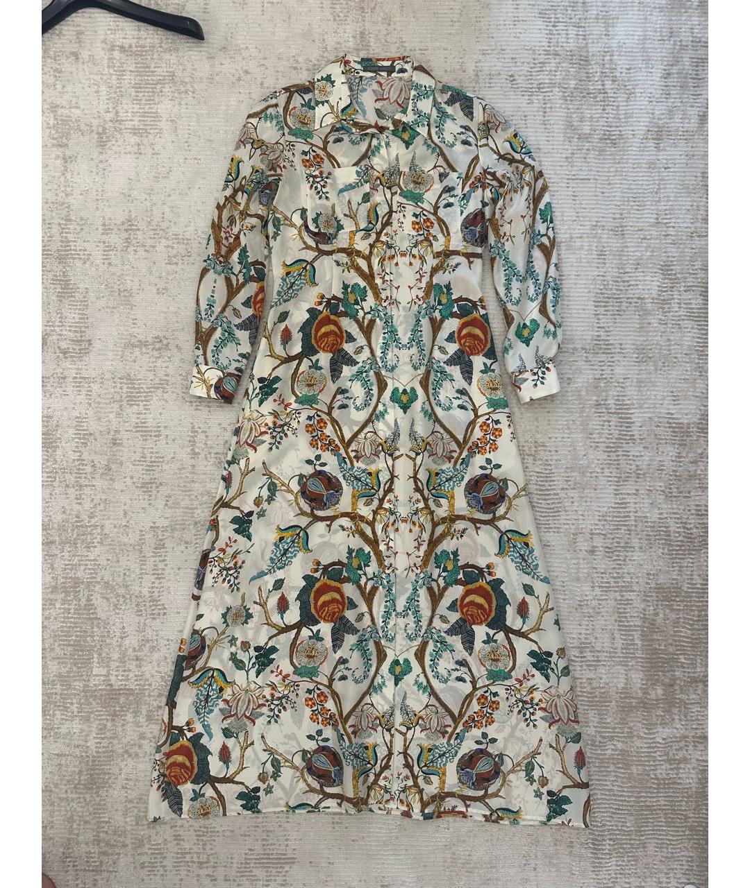 ALBERTA FERRETTI Шелковое платье, фото 9