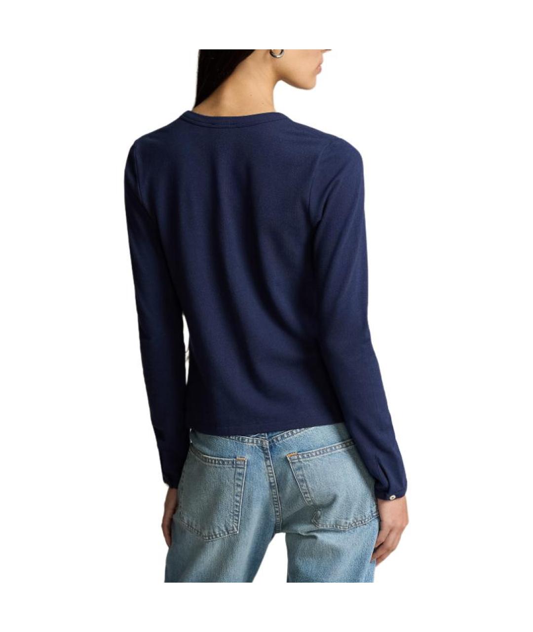 POLO RALPH LAUREN Темно-синий кардиган, фото 4