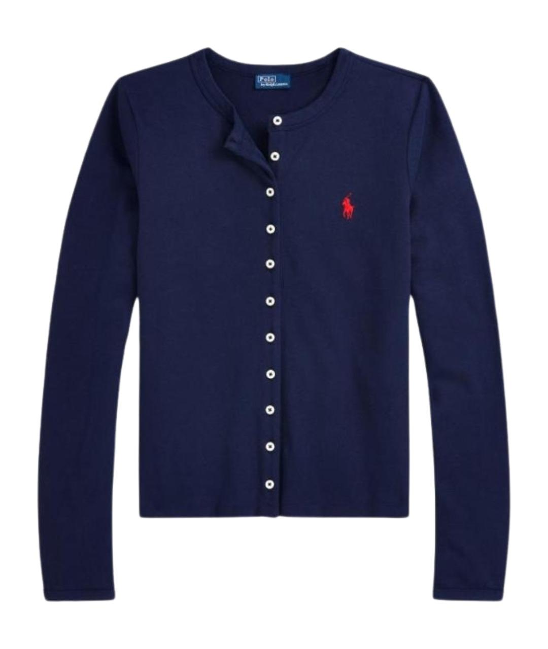 POLO RALPH LAUREN Темно-синий кардиган, фото 1