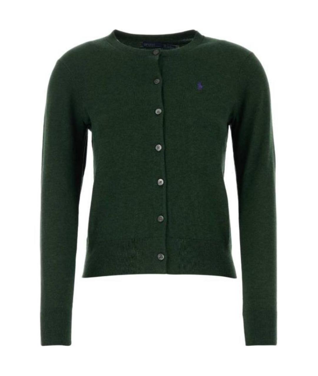 POLO RALPH LAUREN Зеленый джемпер / свитер, фото 1