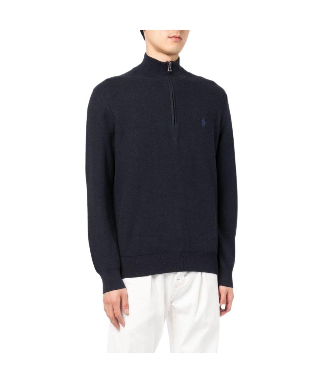 POLO RALPH LAUREN Темно-синий джемпер / свитер, фото 3