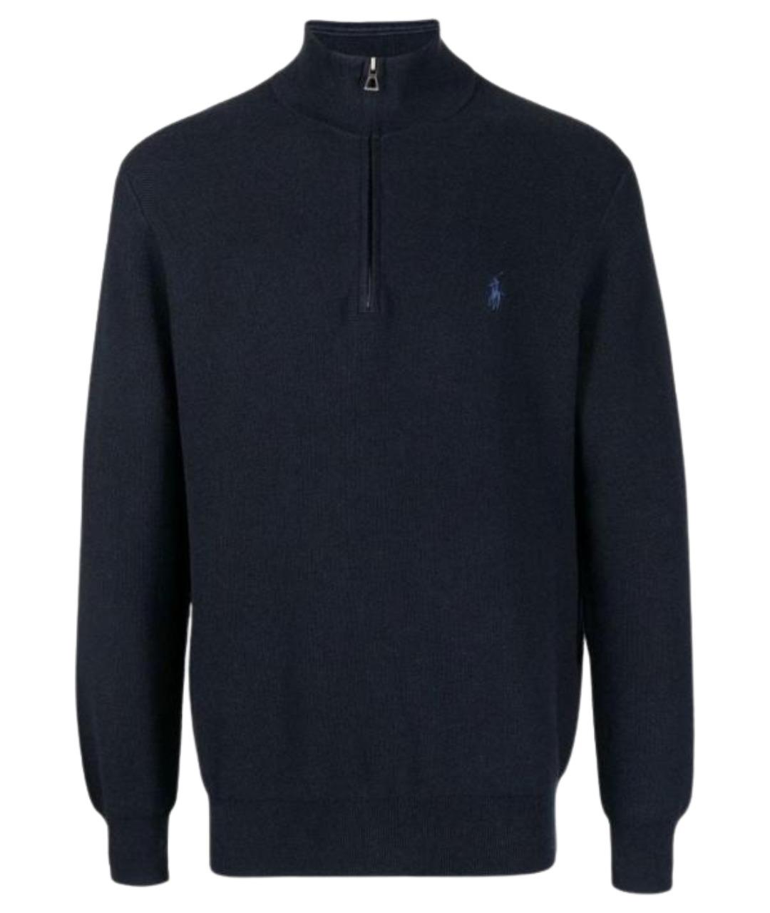 POLO RALPH LAUREN Темно-синий джемпер / свитер, фото 1