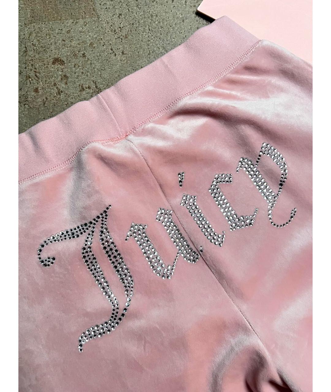 JUICY COUTURE Коралловый велюровый спортивные костюмы, фото 8