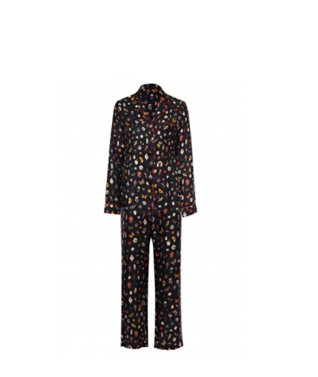 ALEXANDER MCQUEEN Мульти шелковый костюм с брюками, фото 6