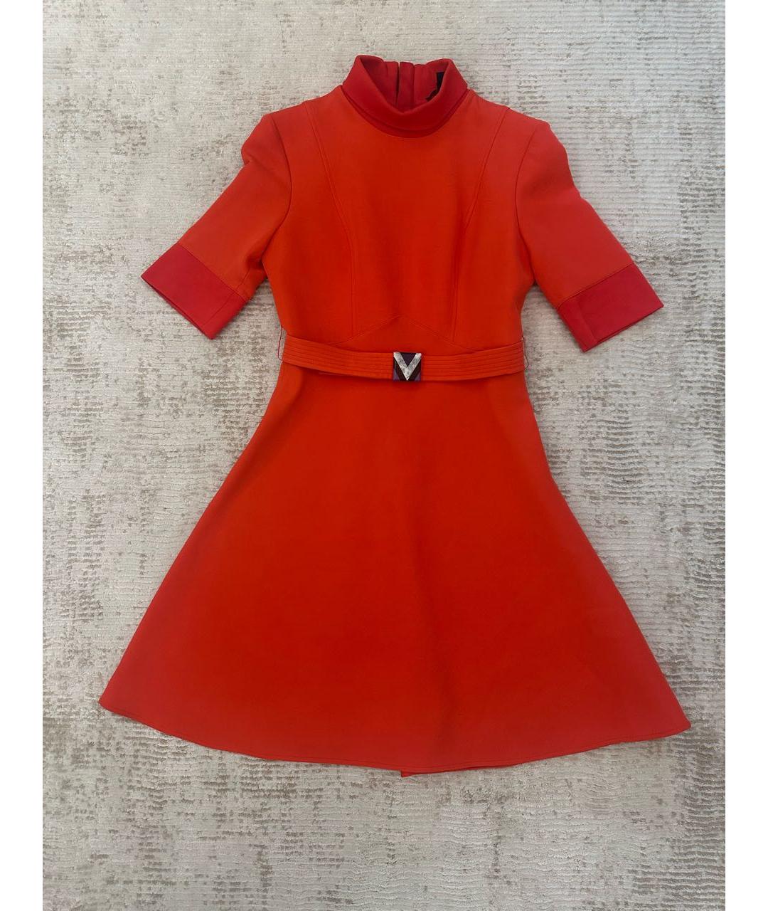 LOUIS VUITTON Красное повседневное платье, фото 9