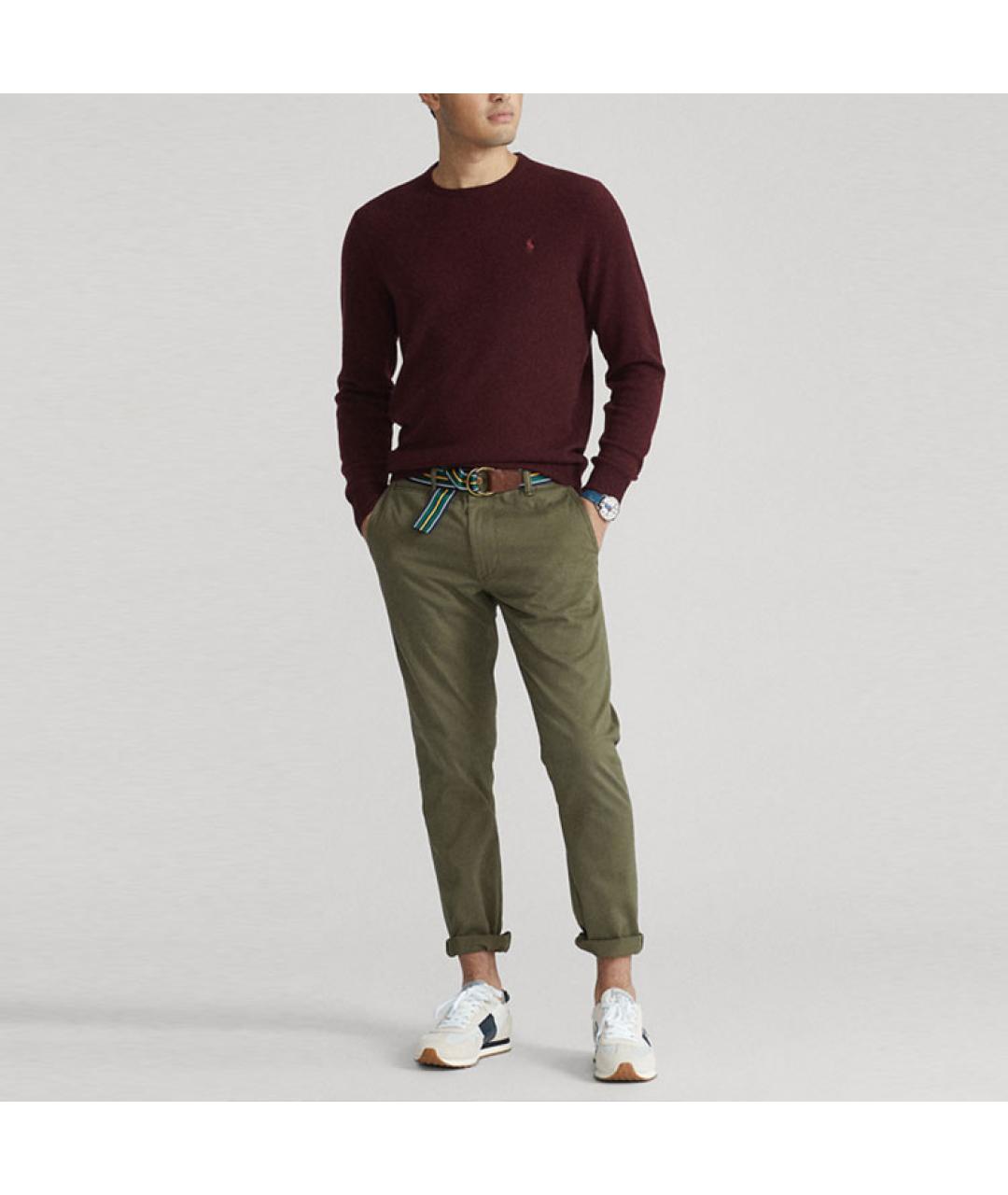 POLO RALPH LAUREN Красный джемпер / свитер, фото 2
