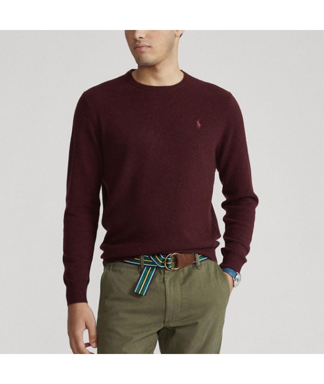 POLO RALPH LAUREN Красный джемпер / свитер, фото 3