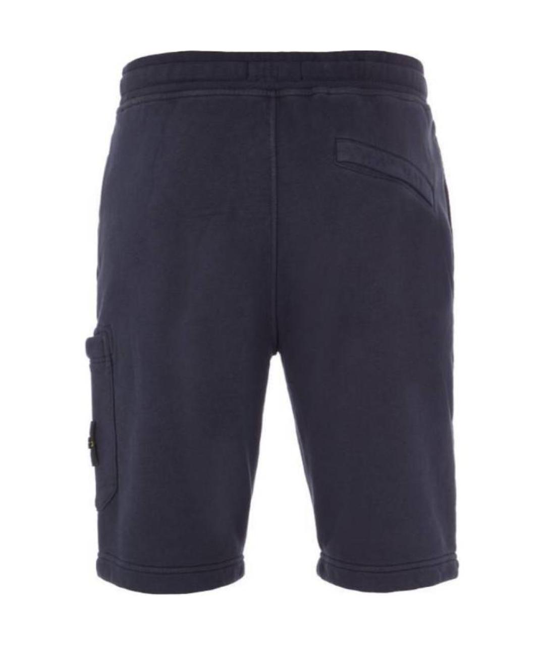 STONE ISLAND Синие шорты, фото 2