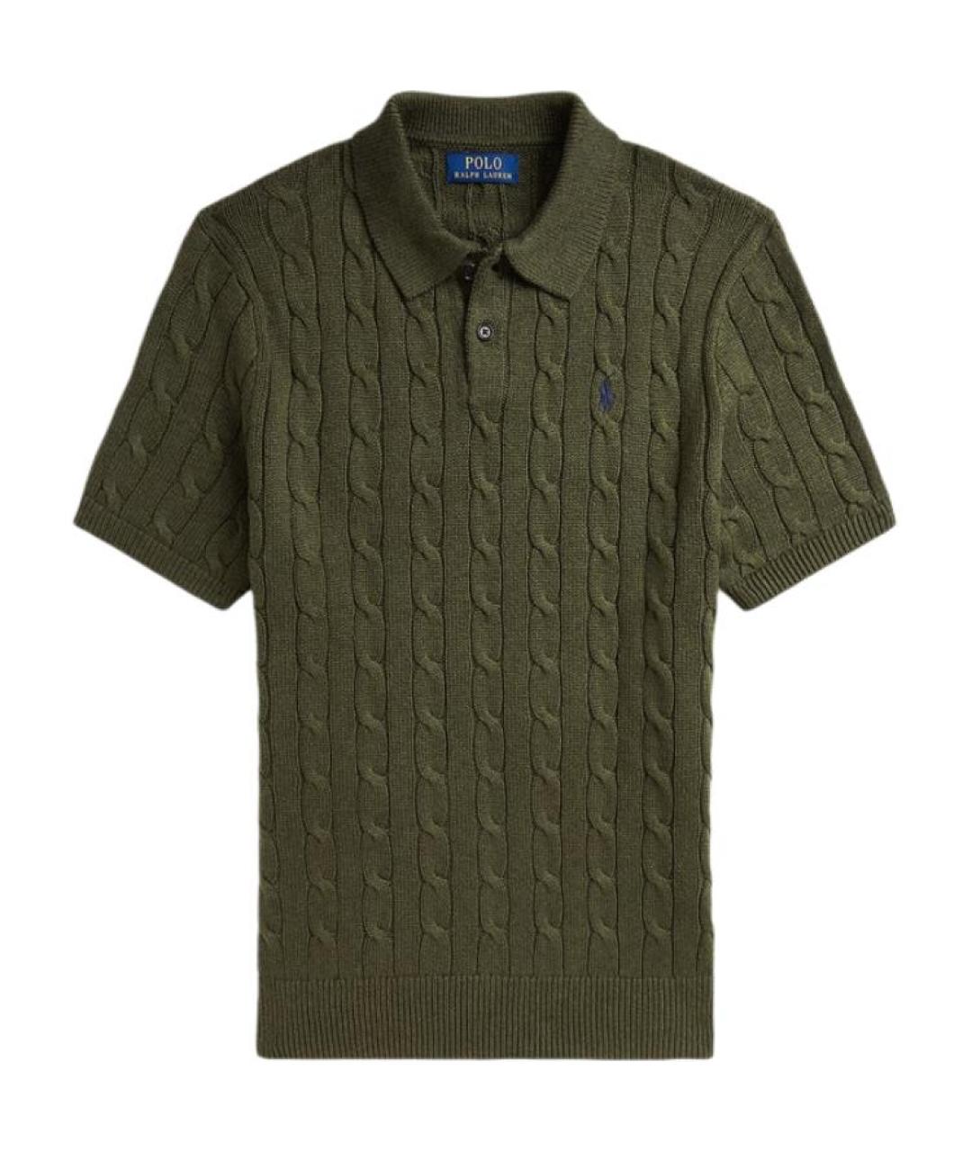 POLO RALPH LAUREN Зеленый джемпер / свитер, фото 1