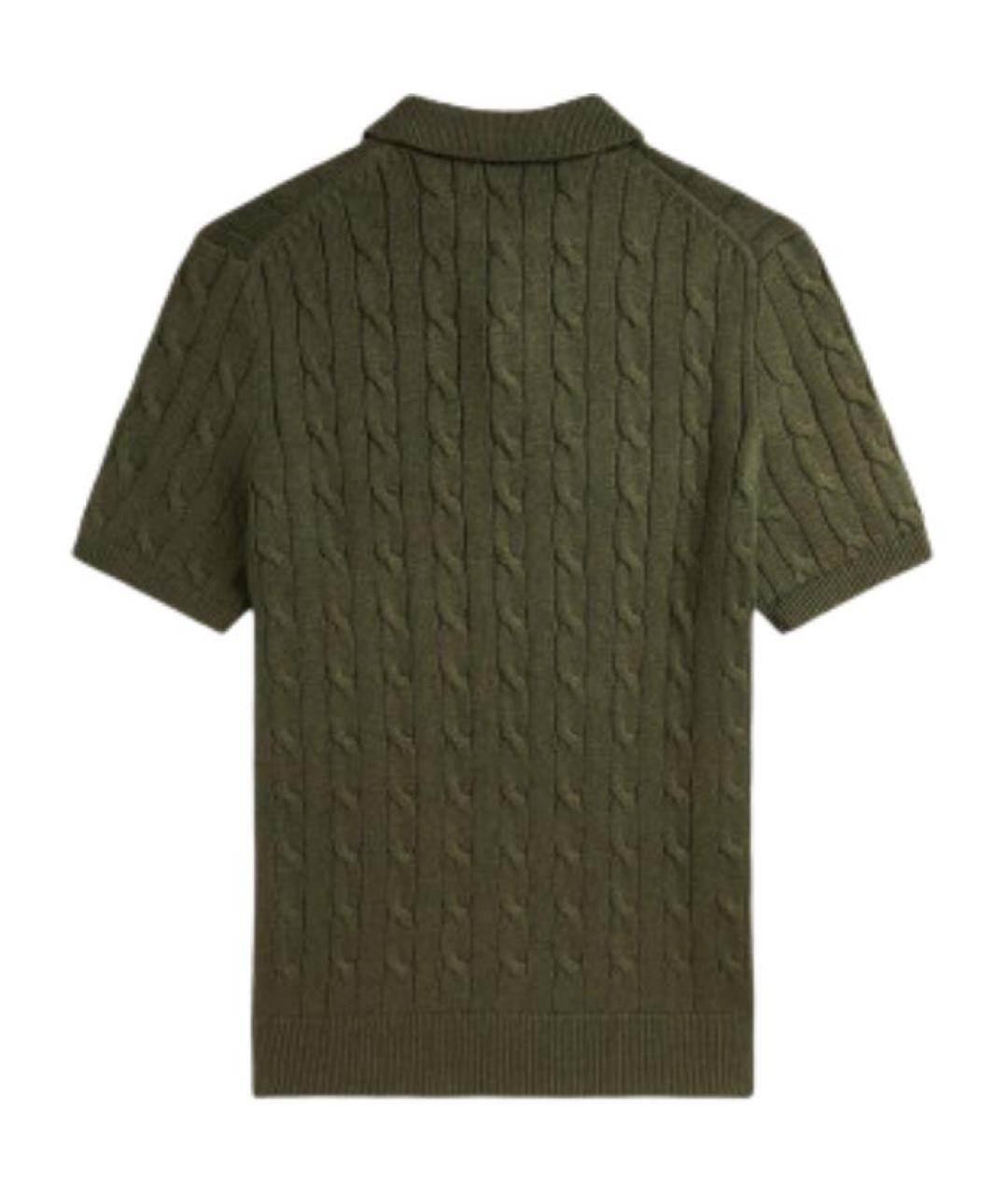 POLO RALPH LAUREN Зеленый джемпер / свитер, фото 2