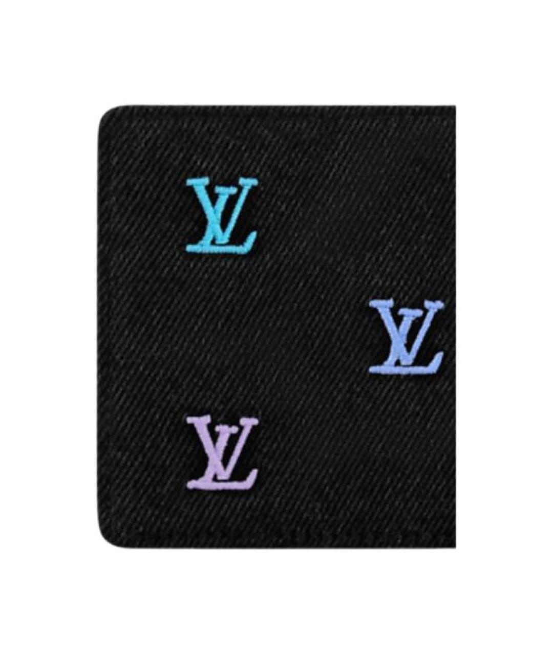 LOUIS VUITTON Черный кошелек, фото 5