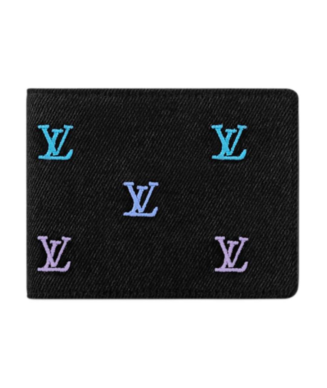 LOUIS VUITTON Черный кошелек, фото 3