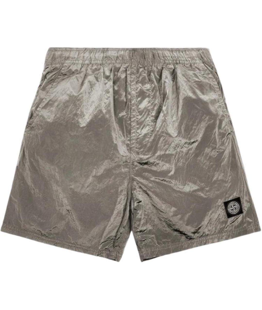 STONE ISLAND Серые шорты, фото 1