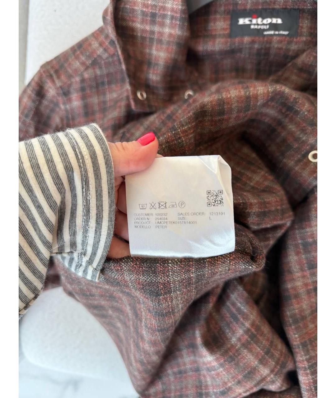KITON Кэжуал рубашка, фото 7