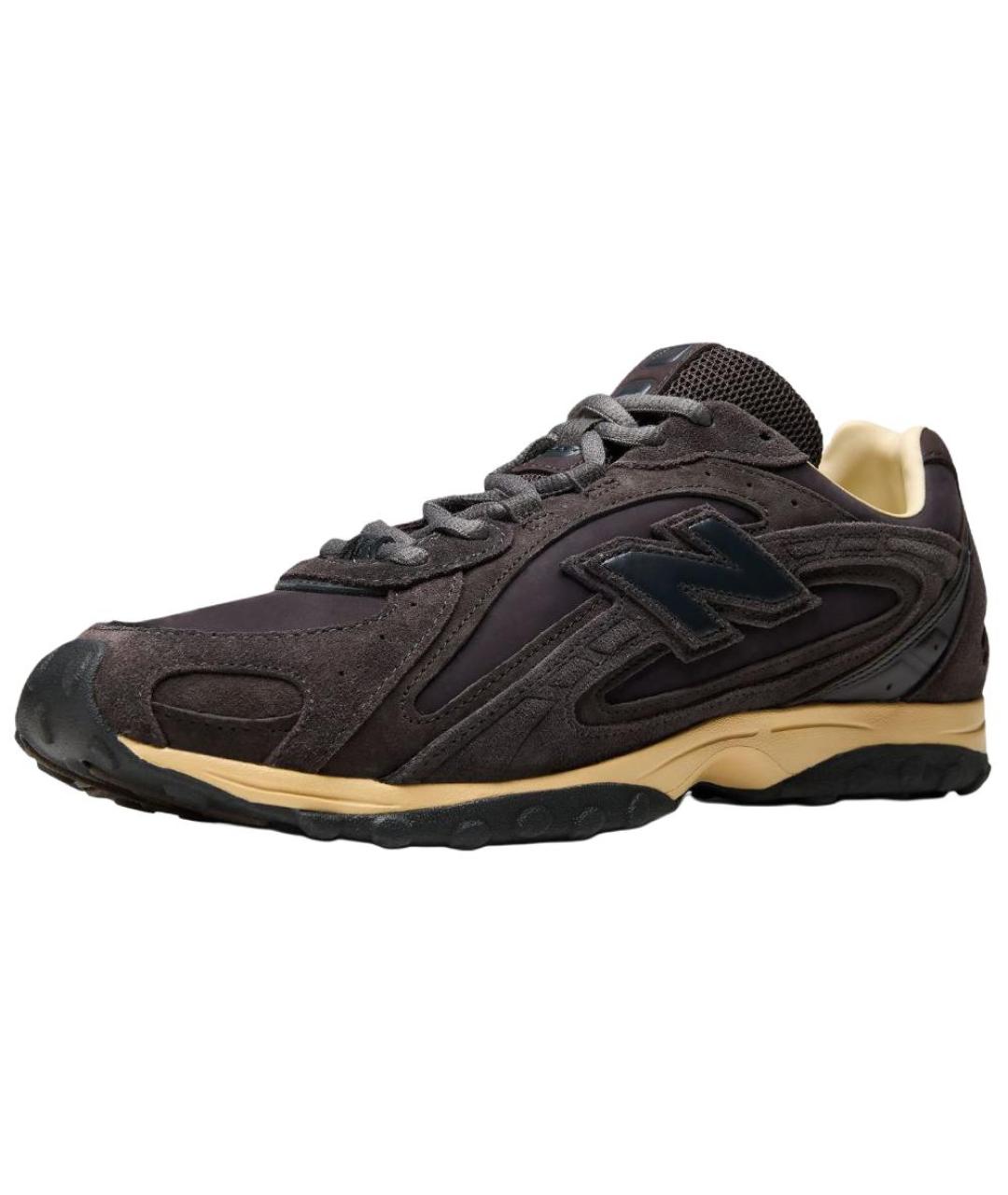 NEW BALANCE Коричневые замшевые кроссовки, фото 3