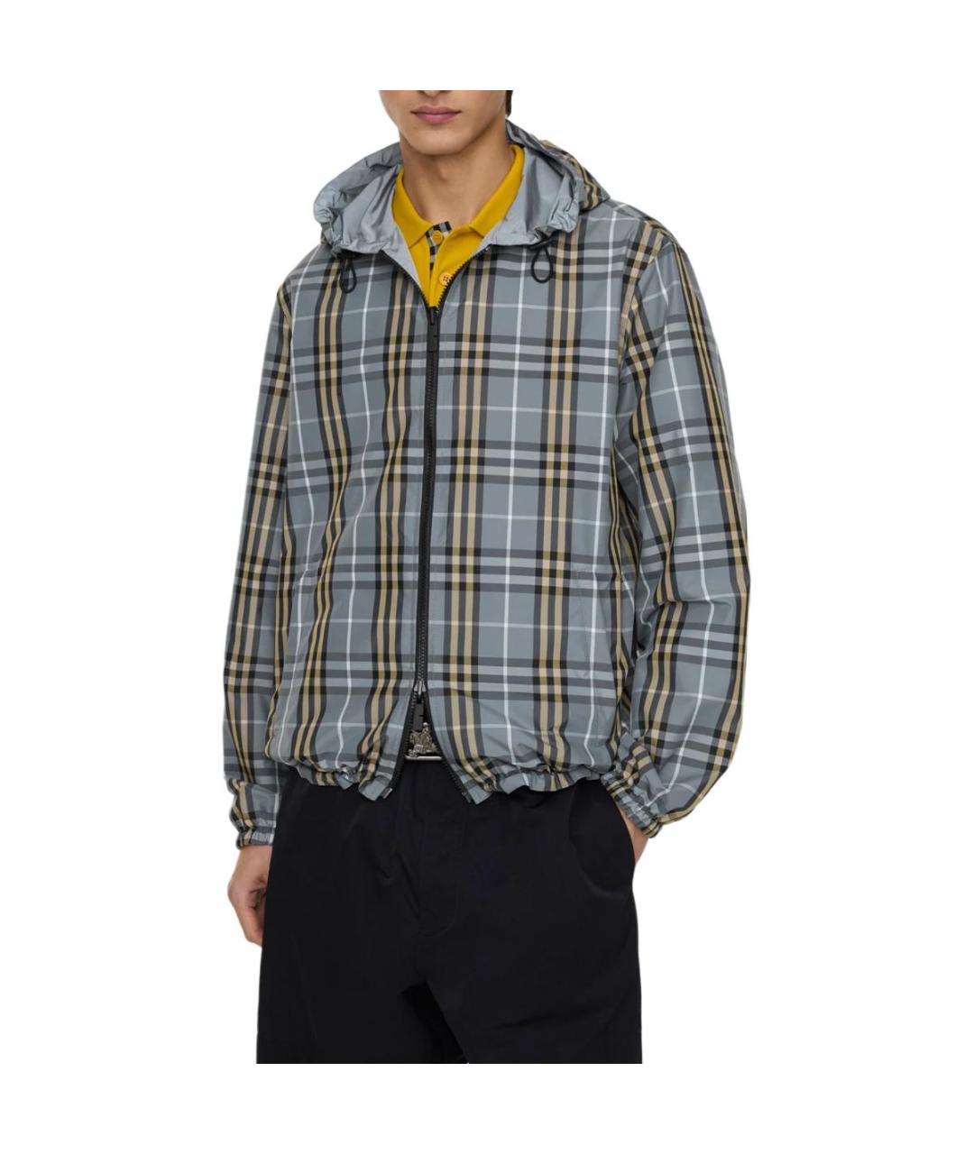 BURBERRY Серая куртка, фото 2