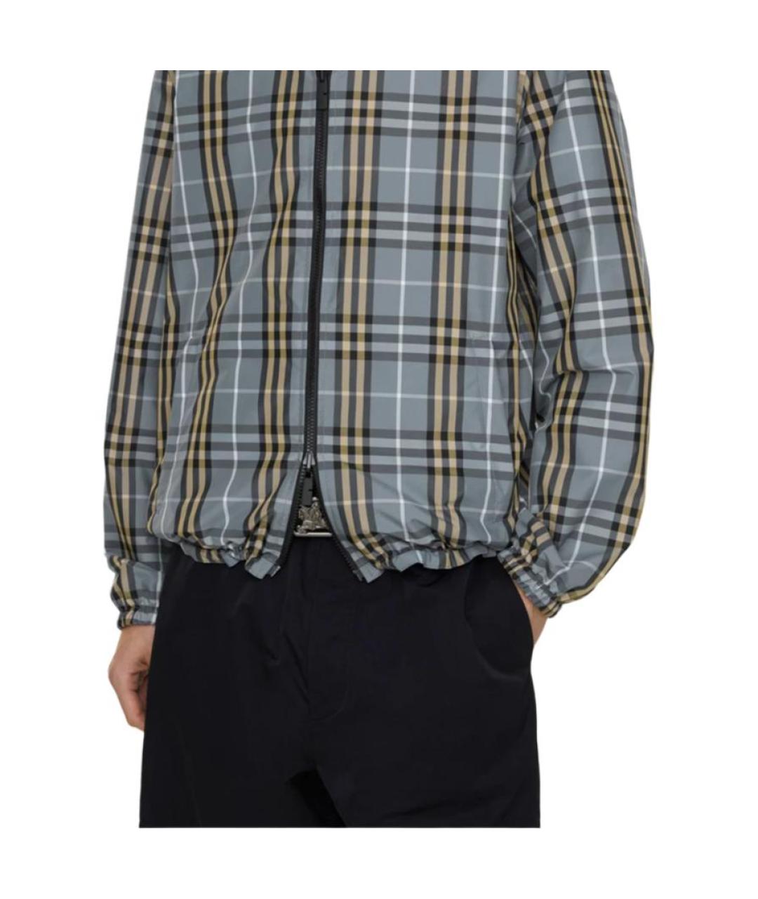 BURBERRY Серая куртка, фото 4
