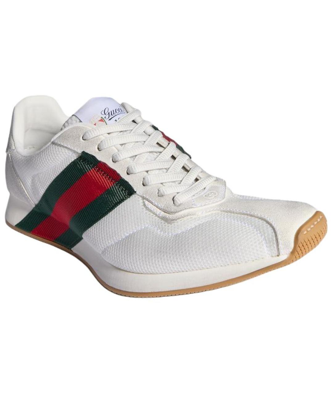 GUCCI Белые кроссовки, фото 3