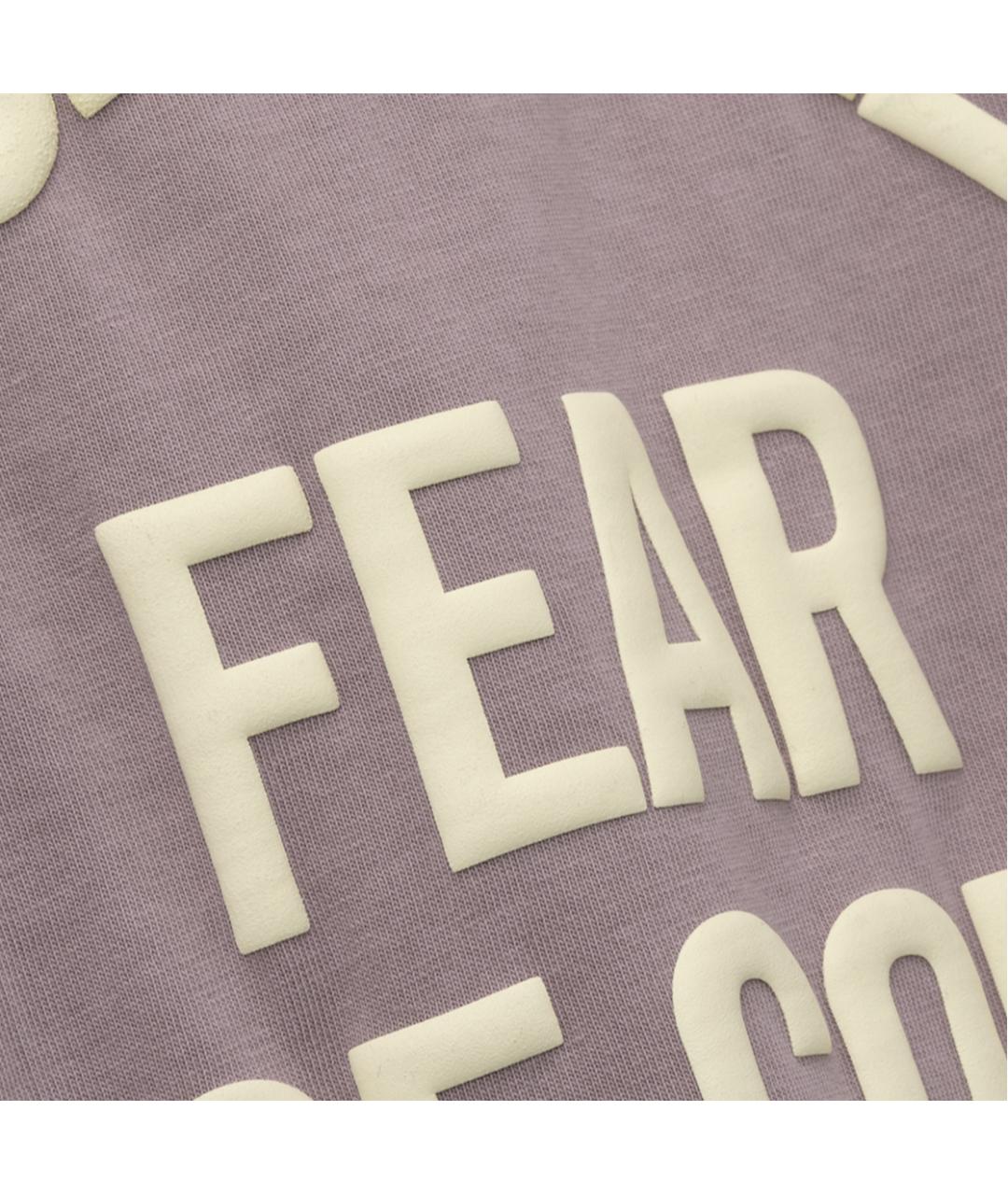 FEAR OF GOD ESSENTIALS Фиолетовая футболка, фото 3
