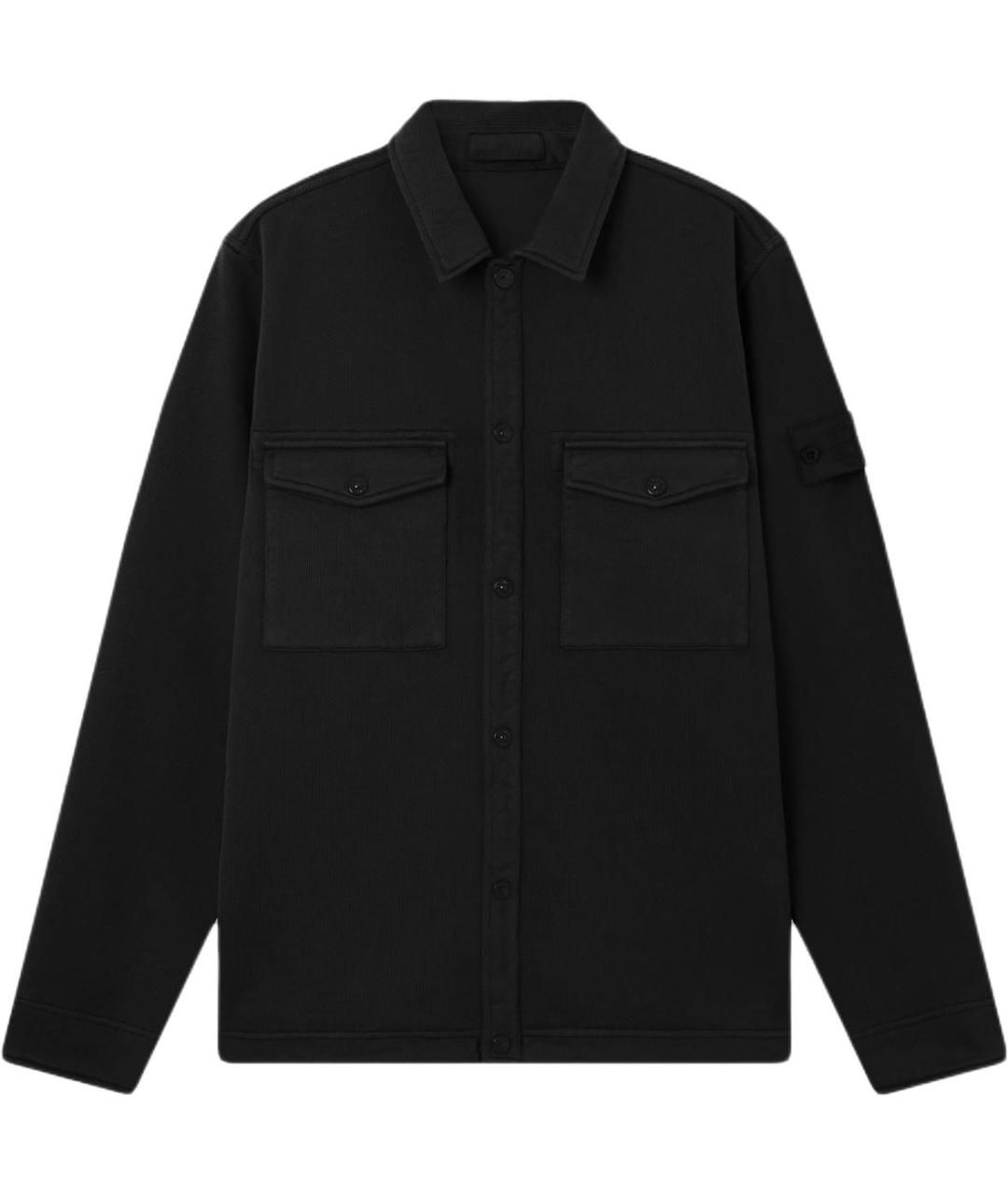 STONE ISLAND Черная рубашка, фото 1