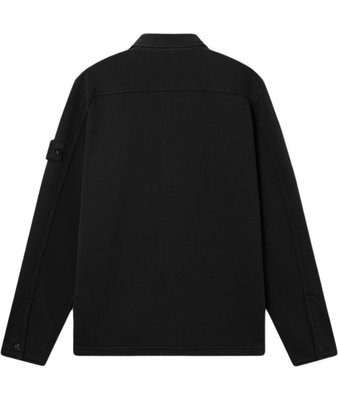 STONE ISLAND Черная рубашка, фото 2